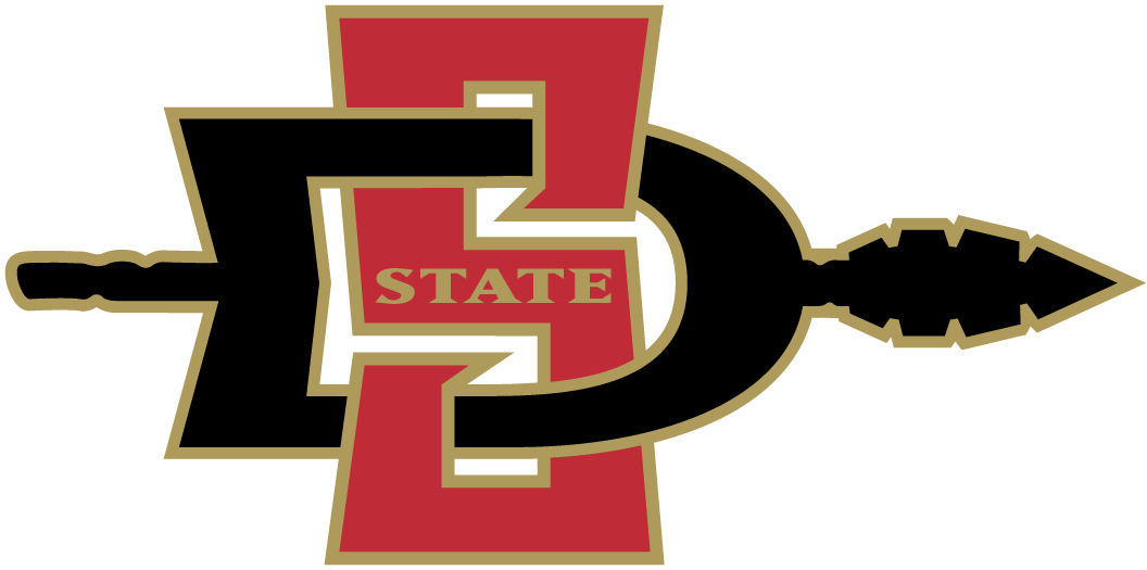 San Diego State Aztecs 2002-2012 Primary Logo vinyl decal